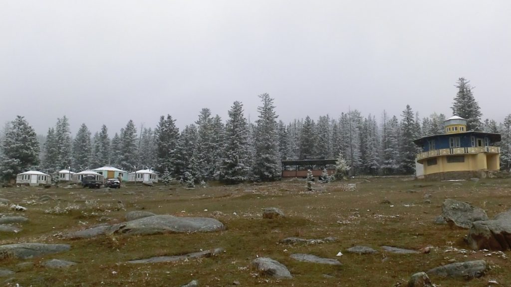 Der "Campingplatz" im Bogd Khan Nationalpark